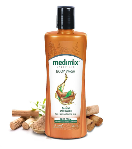 Medimix Ayurvedic Bodywash Sandal with Eladi Oil Shower Gel