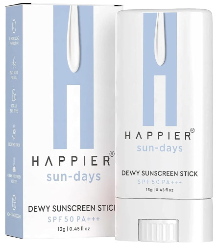 Happier Sunscreen Stick SPF 50 PA+++ | Sunscreen For Men & Women