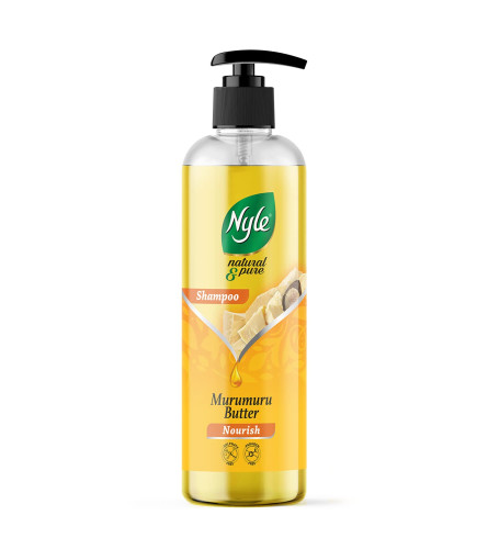 Nyle Natural & Pure Shampoo For Nourished Hair, With Goodness Of Murumuru Butter