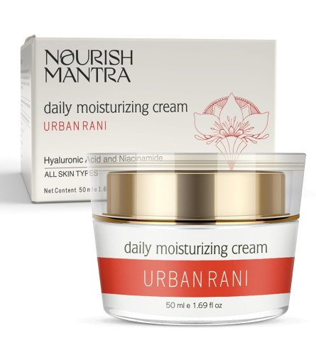 Crema hidratante diaria Nourish Mantra Urban Rani