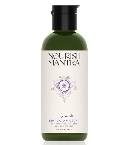 nouGel de baño Nourish Mantra de cedro del Himalaya