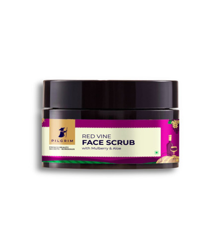 Exfoliante facial de vid roja francesa PILGRIM