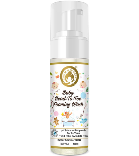 Mom & World Head-To-Toe Baby Foaming Wash