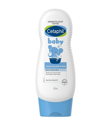 Cetaphil Baby Moisturising Bath & Wash 230 Ml