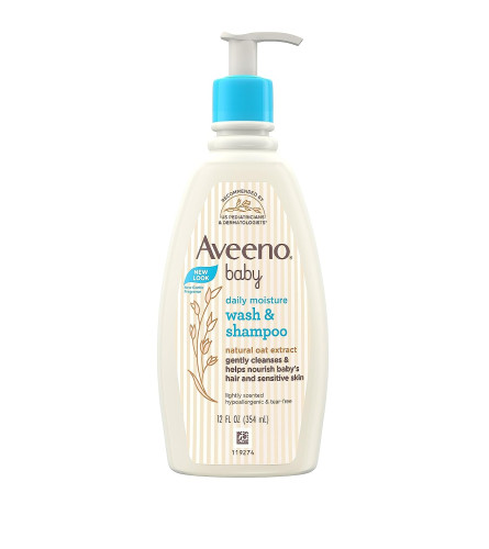 Aveeno Baby Daily Moisture Wash & Shampoo For Delicate Skin