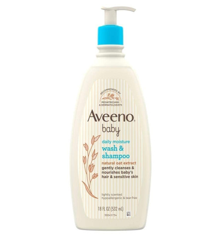 Aveeno Baby Gentle Wash & Shampoo With Natural Oat Extract