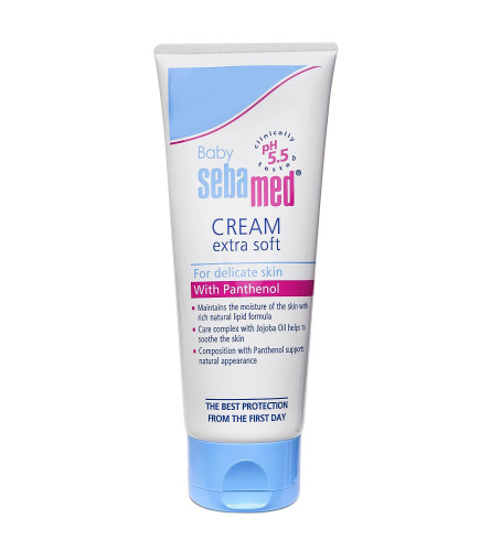 Sebamed Baby Cream Extra Soft 200m|Ph 5.5| Panthenol And Jojoba Oil|Clinically Tested| ECARF Approved ( Free Shipping )