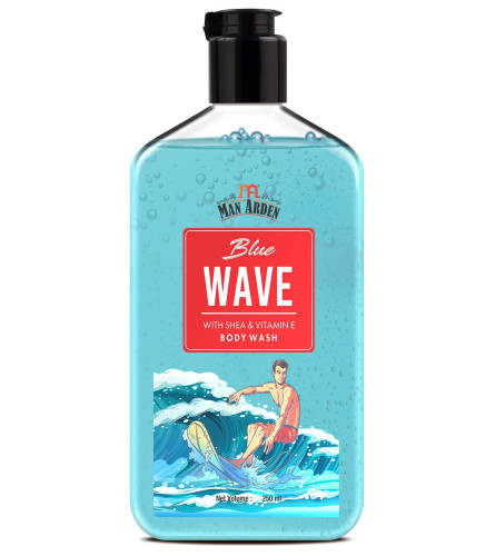 Gel de baño de lujo Man Arden Blue Wave