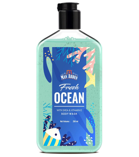 Jabón corporal de lujo Man Arden Fresh Ocean