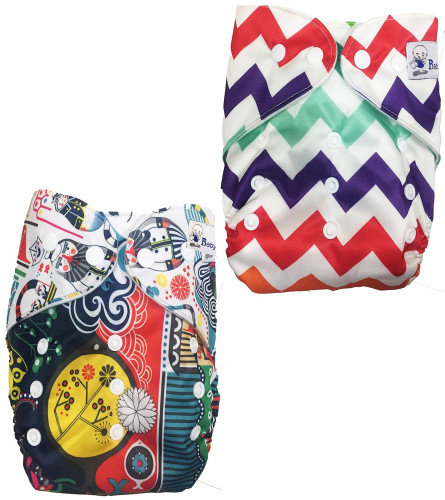 Babymoon Premium Adjustable Size Reusable Cloth Diaper Online - Epakira