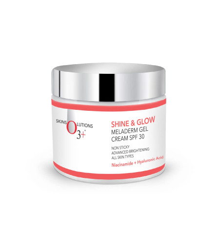 O3+ Meladerm Gel Brightening & Whitening Day Cream Shine & Glow SPF