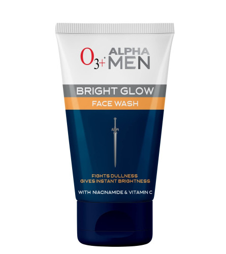 O3+ ALPHA MEN Jabón facial brillante