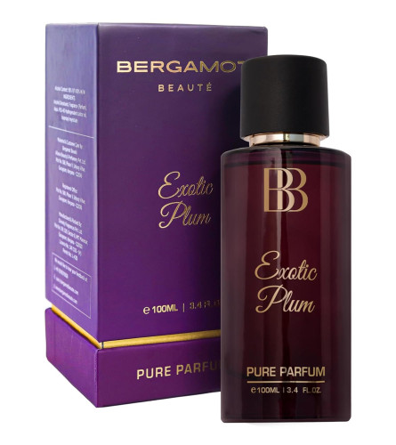 Bergamota Beauté Exotic Plum Pure Parfum | Almizcle Vainilla Ciruela