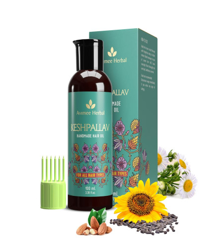 Aceite capilar Avimee Herbal Keshpallav para hombres y mujeres