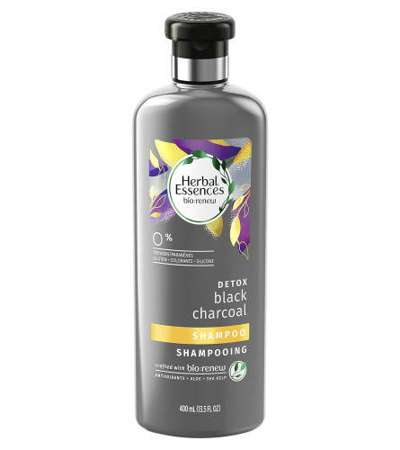 Herbal Essences Bio: Renew Detox Champú Carbón Negro,