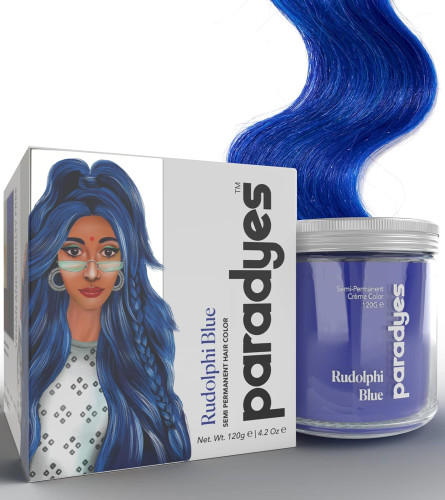 Paradyes Rudolphi Blue DIY Color de cabello semipermanente