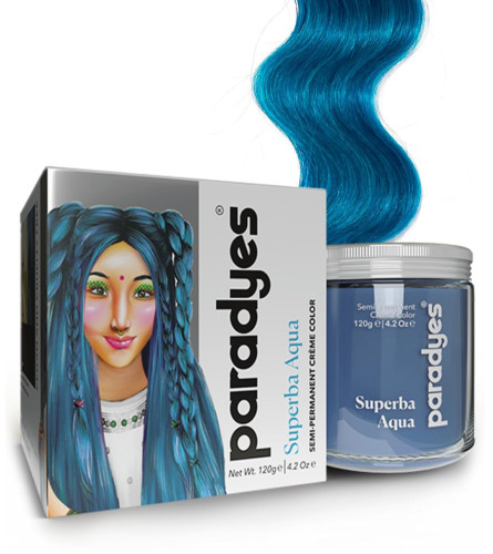 Paradyes Superba Aqua DIY Acondicionador de color de cabello semipermanente