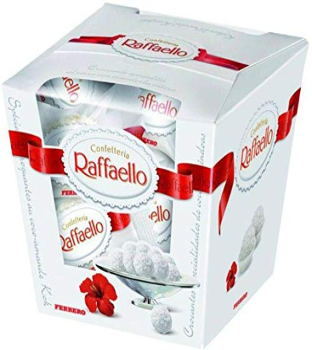 Chefsneed Ferrero Rocher Raffaello Coconut and Almond White Chocolate Truffles, 15 Piece Box ( Free Shipping )