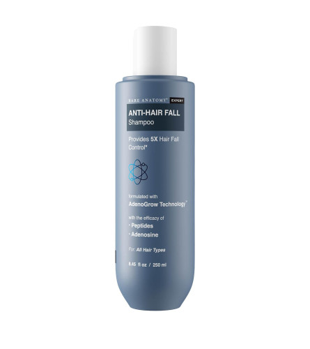 Champú anticaída Bare Anatomy | 5x Control de caída del cabello