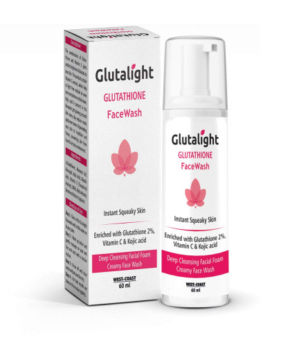 Glutalight Hautaufhellendes, tiefenreinigendes Gesichtswaschmittel 60 ml (2er-Pack)
