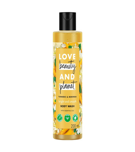 Love Beauty & Planet Turmeric & Moringa Body Wash 200ml ( Free Shipping )