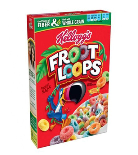 Kellogg's Cereal Froot Loops, 340g ( Free Shipping worldwide )