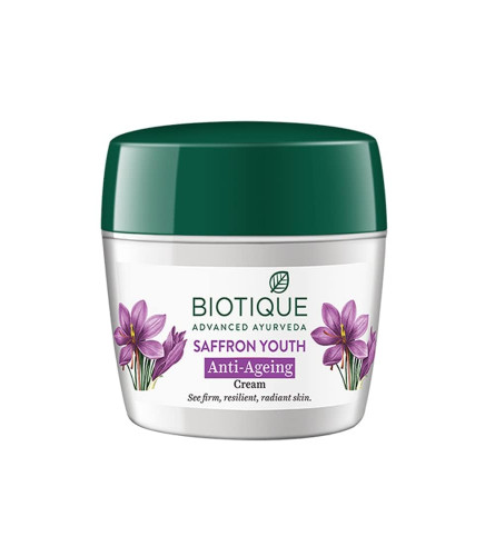 Biotique Saffron Youth Anti-Ageing Cream 175 gm