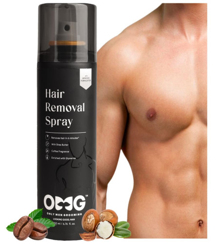 OMG Hair Removal Spray for Men 200 ml