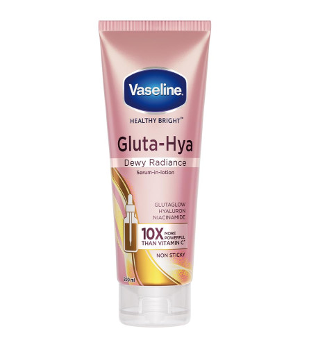 Vaseline Gluta-Hya Dewy Radiance Lotion for Face & Body 200 ml