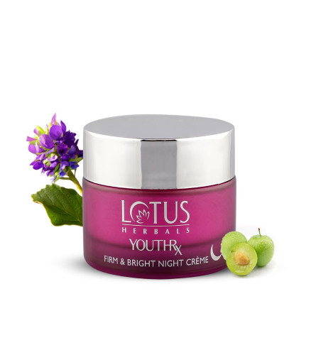 Lotus Herbals YouthRx Firm & Bright Night Cream 50gm - free ship
