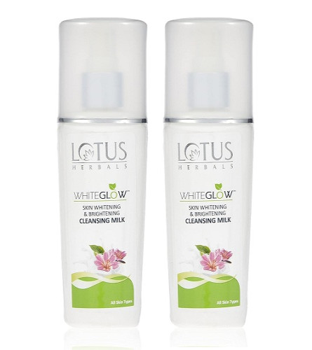 Lotus Whiteglow Cleansing Milk, 80ml (pack of 2) - free ship