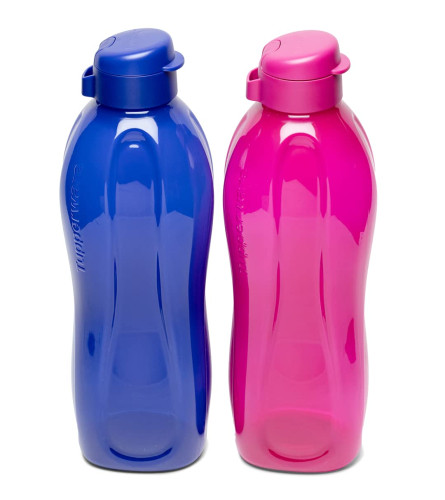 Tupperware Aquasafe Eco Plastic Bottle 2 L (Set Of 2)