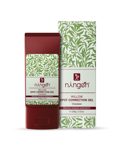 Ningen Willow Spot Correction Face Gel with added Cinnamon 100 gm - free shipping