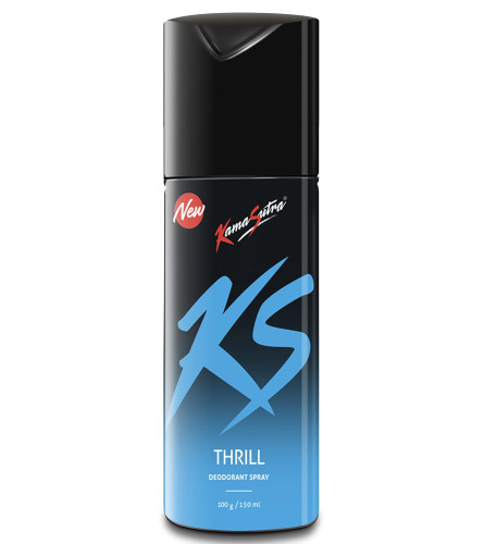 Kama Sutra Thrill Body Deodorant For Men's 150 ml (Pack of 2)