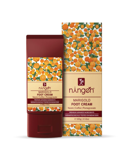 Ningen Marigold Foot Cream 100 gm - free shipping