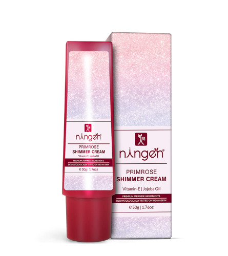 Ningen Primerose Shimmer Cream 50gm - free shipping