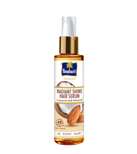 Parachute Advansed Radiant Shine Hair Serum 100 ml (Pack Of 2)