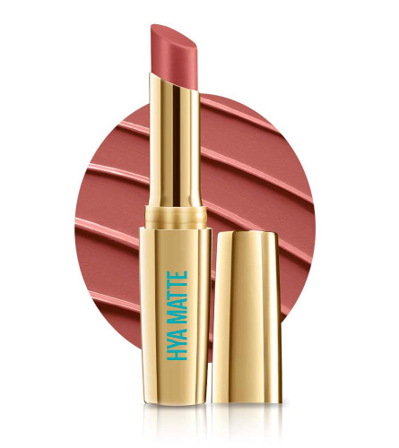 Lakme 9to5 Hya Matte Lipstick Blush Business Lady Brown 3.6 gm - free ship