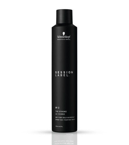 Schwarzkopf Professional Session Label Strong Hold Hair Spray for Men Women 300 ml