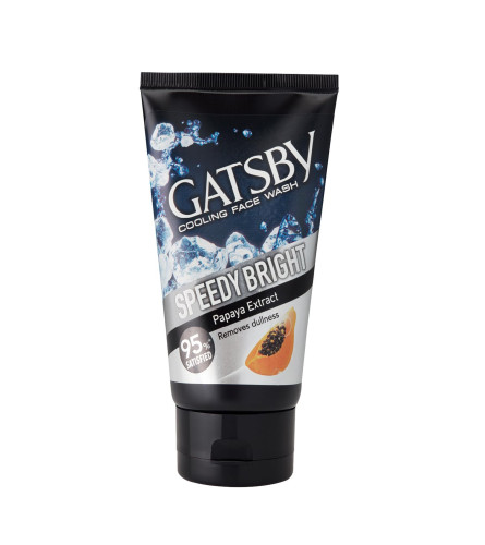 Gatsby Cooling Face Wash With Papaya & Yam Bean 100 gm (Pack of 2)