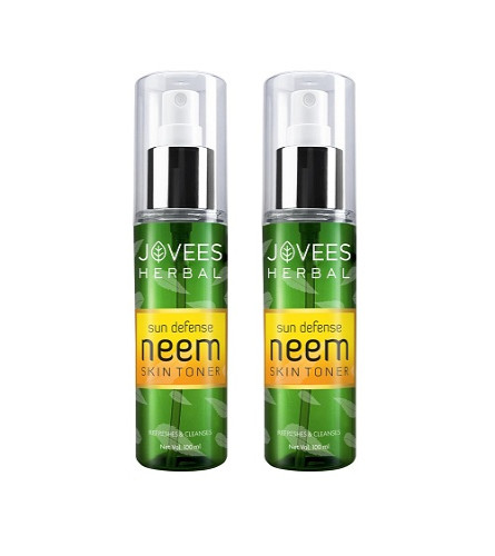Jovees Herbal Neem Skin Toner 100ml (pack of 2) free ship