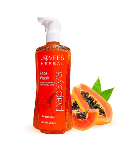 Jovees Herbal Papaya Face Wash 300ml - free ship
