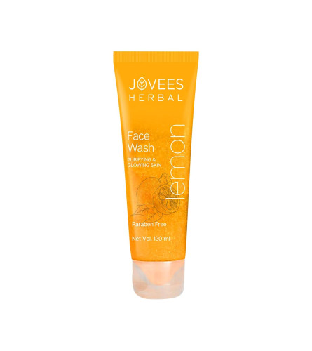 Jovees Herbal Lemon Face Wash with Lemon 120ml (pack of 2) free ship