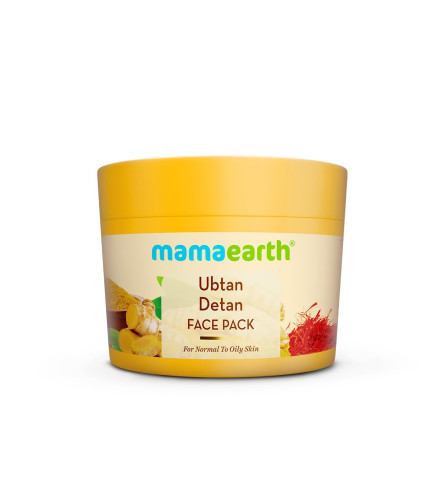 Mamaearth Ubtan Detan Face Pack 200 g