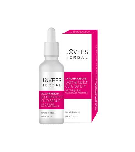 Jovees Herbal 2% Alpha Arbutin Pigmentation Cure Serum 30ml - free ship