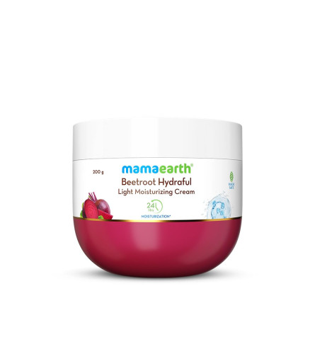 Mamaearth Beetroot Hydraful Light Moisturizing Cream 200 g