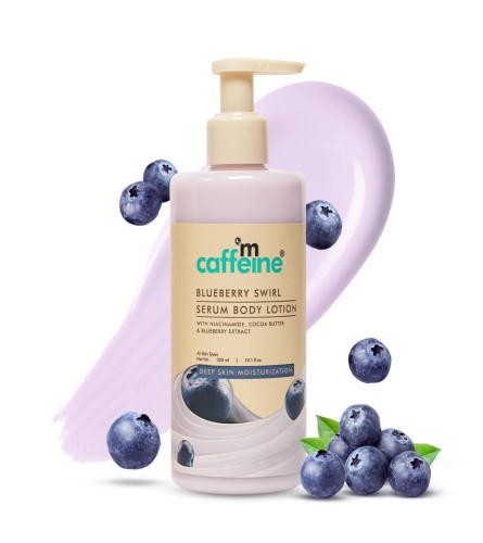 mcaffeine Blueberry Swirl Serum Body Lotion 300 ml