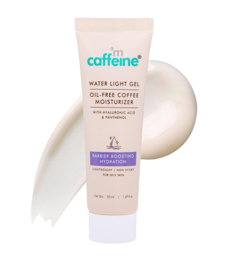 mCaffeine Water Light Gel Oil-free Coffee Moisturizer 50 ml (Pack of 2)