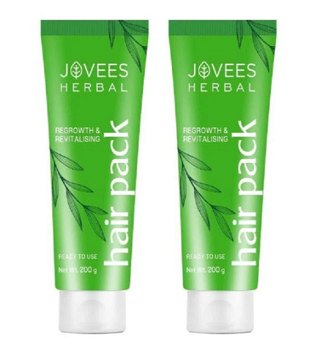 Jovees Herbal Growth & Revitalising Hair Pack 200gm (pack of 2) free ship