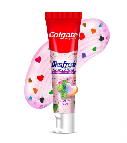 Colgate MaxFresh Rainbow Fresh Gel Toothpaste 100 g (Pack of 3)